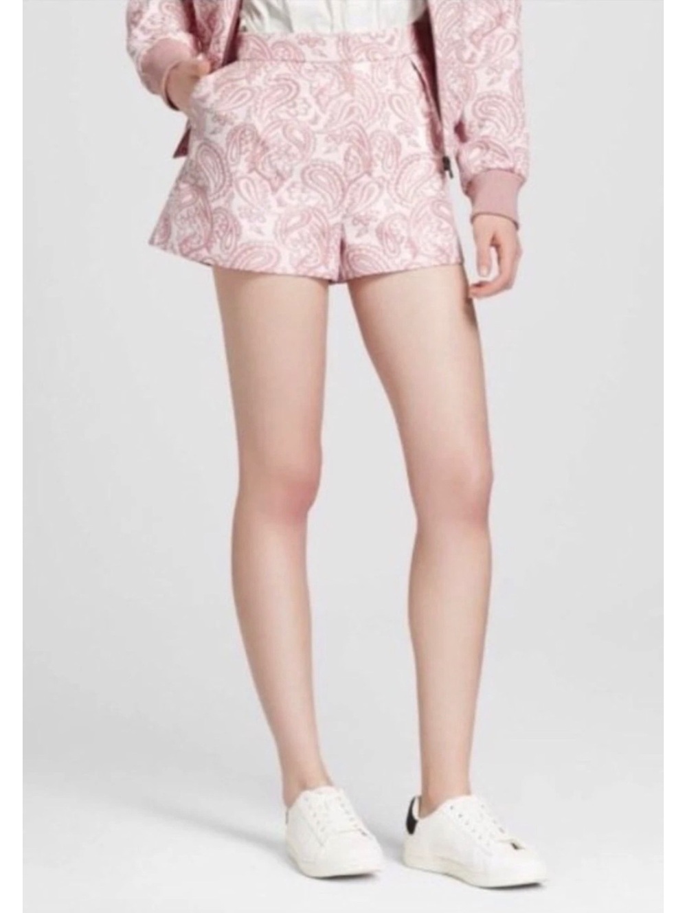 Victoria Beckham for Target Pink Paisley Print Shorts Size 20W - Posh Prep